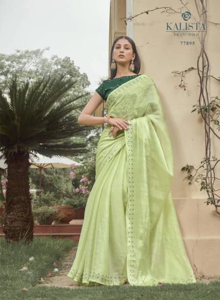 Silver Jubilee By Kalista Party Wear Sarees Catalog
